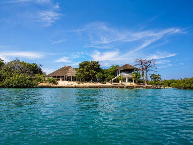 Casa Crusoë, île d'Efrane, eau turquoise