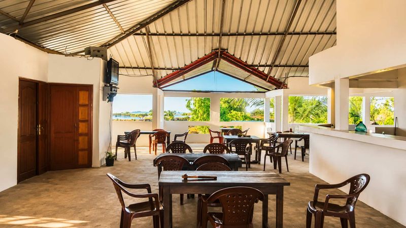 Terrasse-bar Casa Star, vue sur le fleuve Casamance